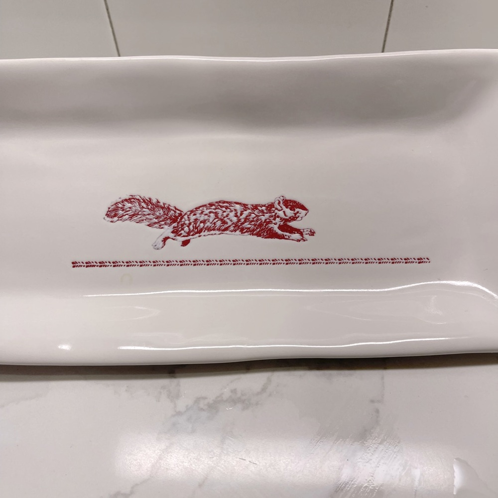 Creative Co-op Squirrel Dish